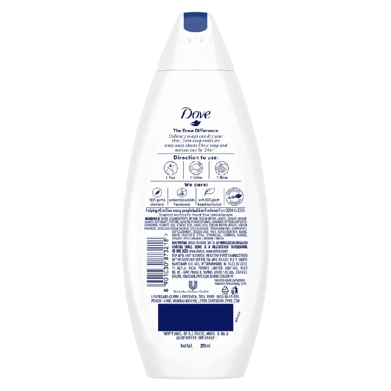 Dove Deeply Nourishing Body Wash Gel, 250 ml-7.webp